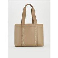 Hugo Becky Small Tote Bag - Light Beige