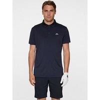 J Lindeberg Mens Golf Bridge Polo - Navy