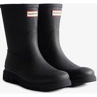 Hunter Mens Downpour Short Boots - Black