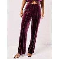 Vero Moda Vera Moda Wide Leg Velvet Pant