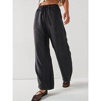 Vero Moda Toma High Waist Straight Trousers - Black