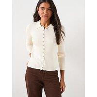 Vero Moda Siri Long Sleeve Polo Neck Pullover - Brown