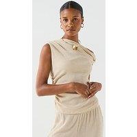 Vero Moda Luna Sleeveless Top - Cream