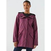 Vero Moda Malou Coated Rain Jacket - Pink