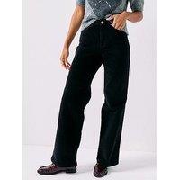 Vero Moda Tessa Wide Corduroy Pants - Black