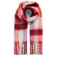 Pieces Long Scarf - Orange