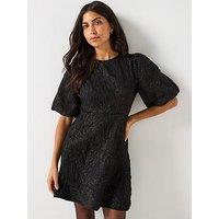 Jdy Dora Short Sleeve Dress - Black