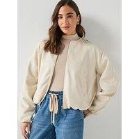 Vero Moda Monica Short Jacket - Cream