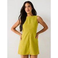 Vero Moda Josie Open Back Short Dress - Green