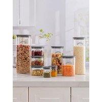Kilner Fresh Storage 4 Piece Pantry Set 1 X 0.5 L, 1X 1L, 1 X 1.5L And 1 X 2L