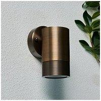 Zinc Brac Solid Brass 1Lt Up Or Down Gu10 Wl Bronze