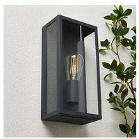 Minerva Metal Box Lantern Anthracite