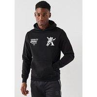 Alessandro Zavetti Graphic Print Hoodie - Black