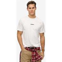 Superdry Micro Logo T Shirt - White