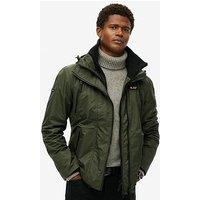 Superdry Hooded Mountain Windbreaker Jacket - Green