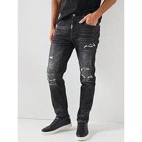 Alessandro Zavetti Pacelli Loose Slim Fit Jeans