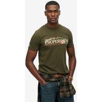 Superdry Outdoor Scene Relaxed T-Shirt - Green