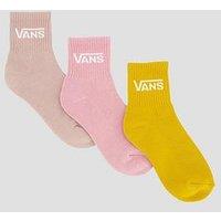Vans Womens Classic Half Crew Socks - Pink
