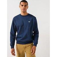 Vans Mens Left Chest Crew - Navy