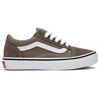 Vans Kids Old Skool Trainers - Brown