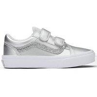 Vans Kids Old Skool Velcro Trainers - Grey