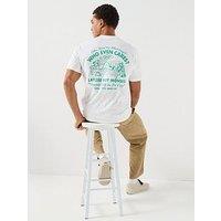 Vans Mens Moving Co Short Sleeve T-Shirt - White