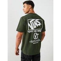 Vans Mens Stockpile Short Sleeve T-Shirt - Khaki Green