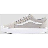 Vans Unisex Old Skool Trainers - Metallic Pop Grey