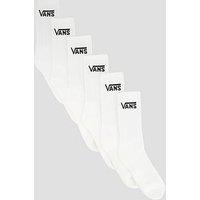 Vans Unisex Classic Crew Socks - White