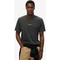 Superdry Micro Logo T Shirt - Black