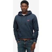 Superdry Essential Logo Hoodie - Blue