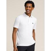 Wilson Mens Tennis League Polo - White