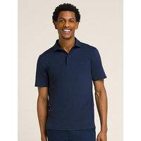 Wilson Mens Tennis League Polo - Navy