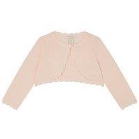 Monsoon Baby Girls Maeve Cardigan - Light Pink