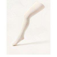 Monsoon Girls Glitter Spot Tights - Gold