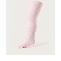 Monsoon Baby Girls Butterfly Lace Tights - Pink