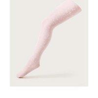 Monsoon Girls Lace Butterfly Tights - Pink