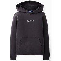 Jack & Jones Junior Boys Embroidered Hoodie - Grey