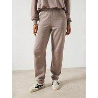 V By Very Barrel Leg Joggers - Oatmeal Marl