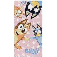 Bluey I Love U 100% Cotton Towel- 70X140Cm