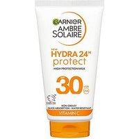 Garnier Garnier Ambre Solaire Spf 30 Hydra 24 Hour Protect High Protection Uvb & Uva Hydrating Sun Cream Lotion50Ml