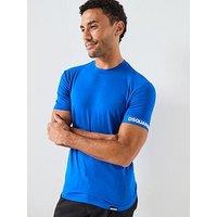 Dsquared2 Dsquared Logo Arm Band Short Sleeve T-Shirt - Blue