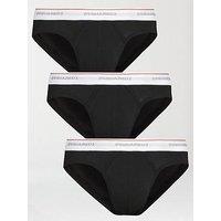 Dsquared2 Dsquared Stretch Cotton 3 Pack Of Briefs - Black