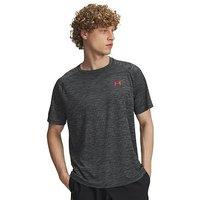 Under Armour Mens Training Tech Textured T-Shirt - Black