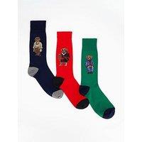 Polo Ralph Lauren 3 Pack Dress Socks - Assorted