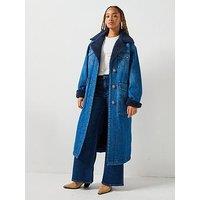 Wrangler Wrange Coat - Sparkle - Blue