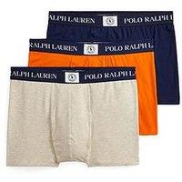 Polo Ralph Lauren Badge Waistband 3 Pack Trunks - Assorted