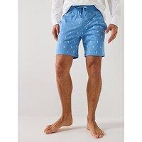 Polo Ralph Lauren All Over Print Loungewear Shorts - Blue