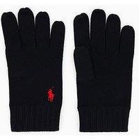Polo Ralph Lauren Lightweight Cotton Gloves - Black