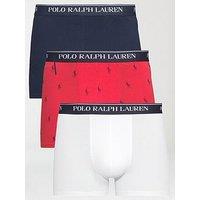 Polo Ralph Lauren 3 Pack Logo Trunks - Assorted - Multi